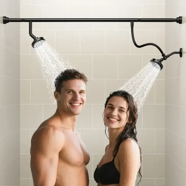 Dual High Pressure Shower System