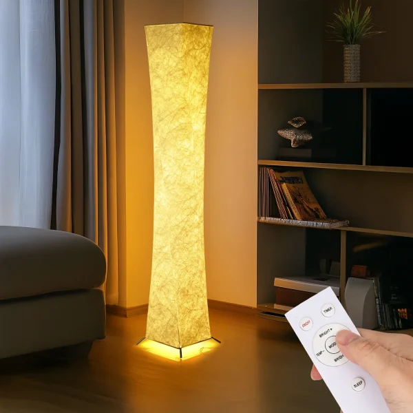 52" Modern Soft Light Floor Lamp