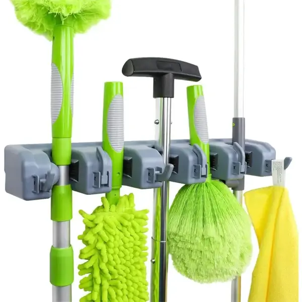 Wall Mount Broom Mop Holder