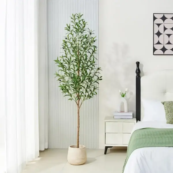 6FT Artificial Olive Tree Indoor